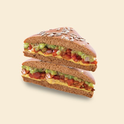 Avocado Salsa Sandwich